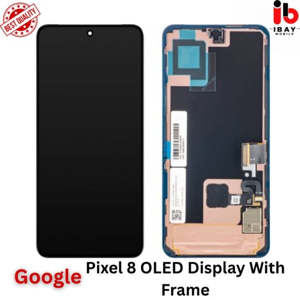 Google Pixel 8 OLED Display With Frame - ibay mobile
