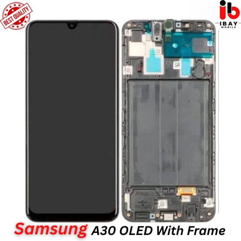 Samsung A30 OLED With Frame - ibay mobile
