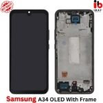 Samsung A34 OLED With Frame - ibay mobile