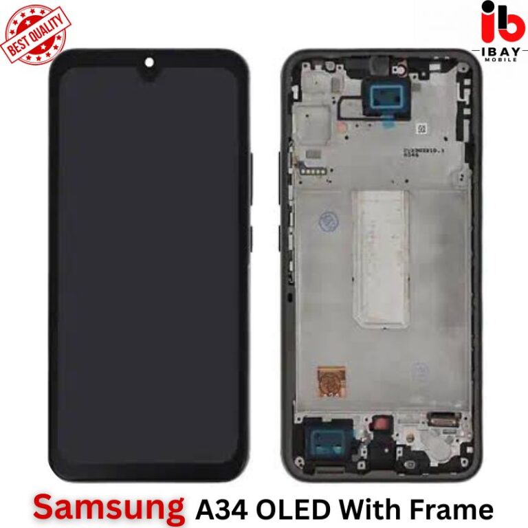 Samsung A34 OLED With Frame - ibay mobile