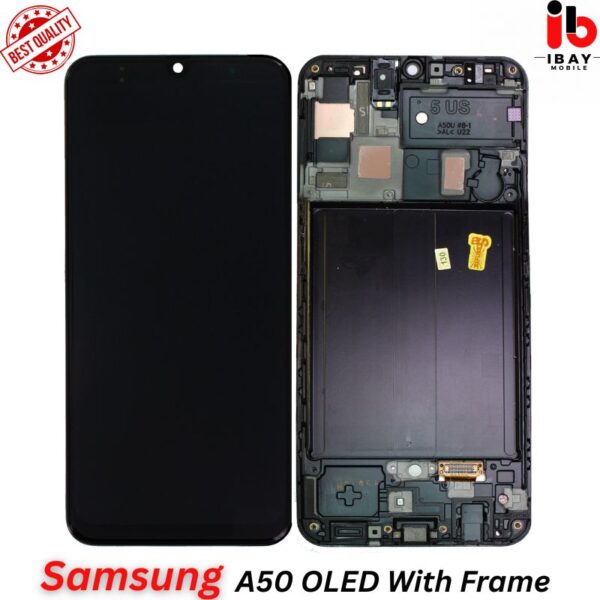 Samsung A50 OLED With Frame - ibay mobile