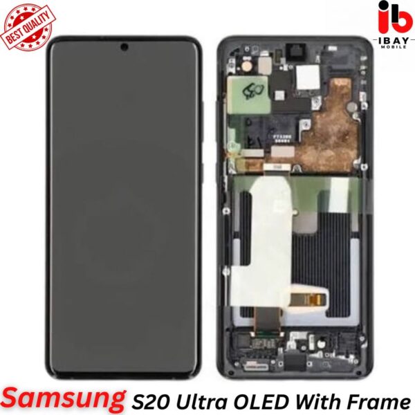 Samsung S20 Ultra OLED With Frame - ibay mobile
