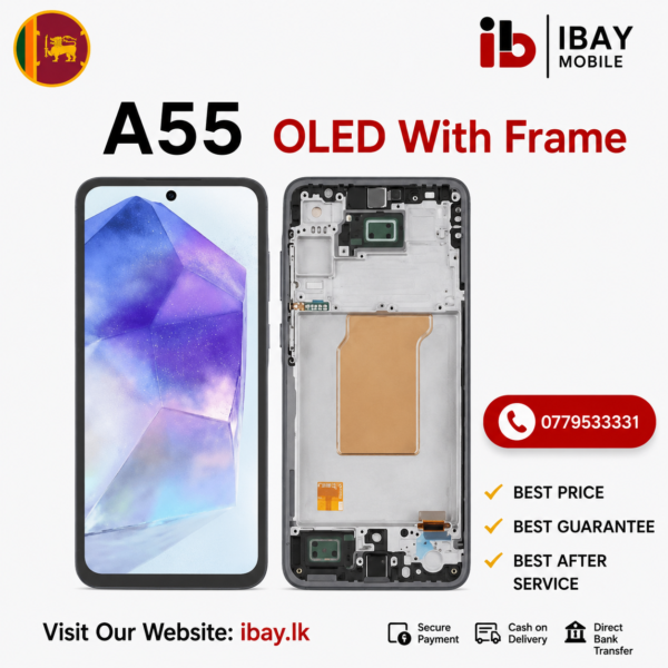 a55 oled with frame