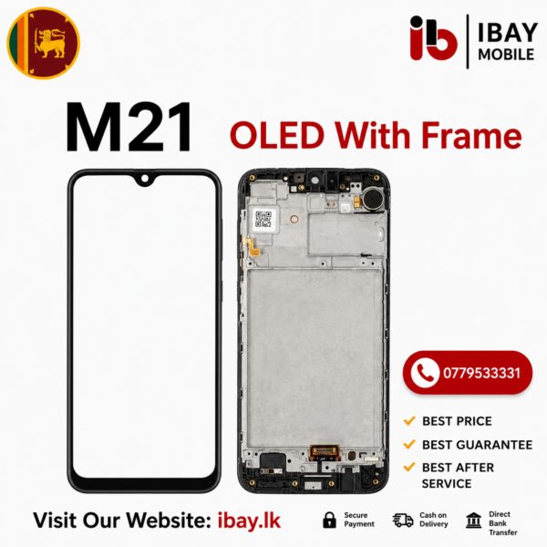 m21 oled with frame