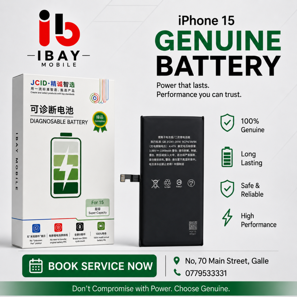 iphone 15 genuine battery