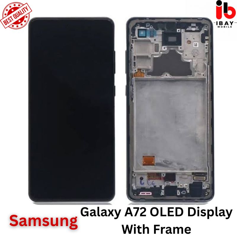 Samsung Galaxy A72 OLED Display With Frame - ibay mobile